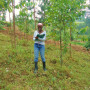 Lydia, TFGB program coordinator in Kasese – recording and monitoring.