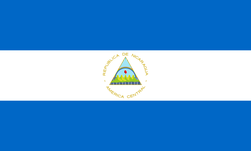 flag of nicaragua cotap