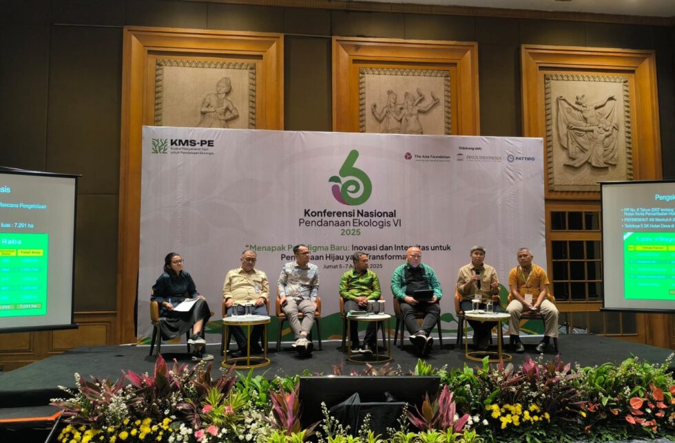 KKI Warsi Shares Bujang Raba Community Carbon Experience at 6th National Conference on Ecological Financing - August 5-7, 2025 - Jakarta, Indonesia